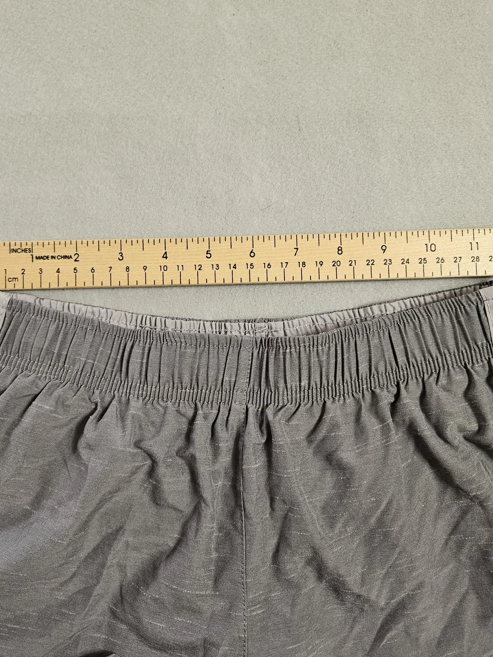 Nike Gray Dri-FIT Tempo Athletic Running Shorts Small